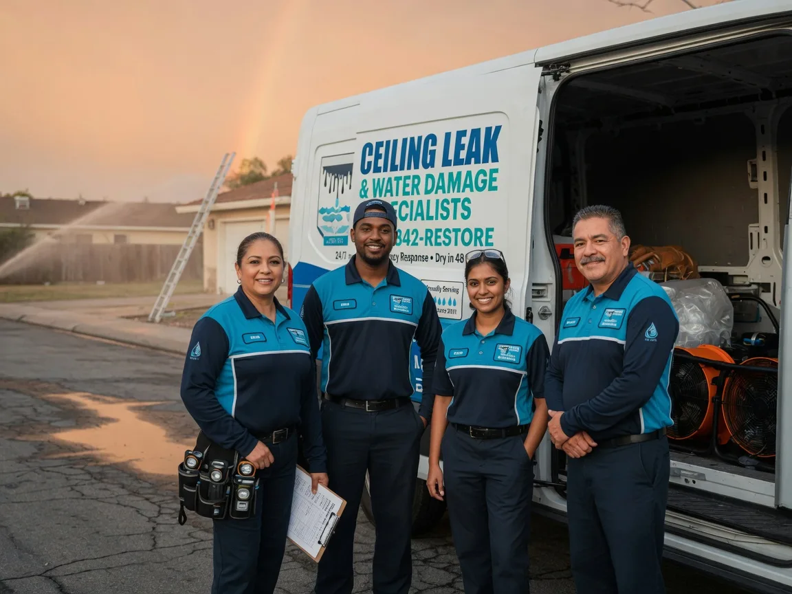 Ceiling Leak Cleanup company in Maryville, IL