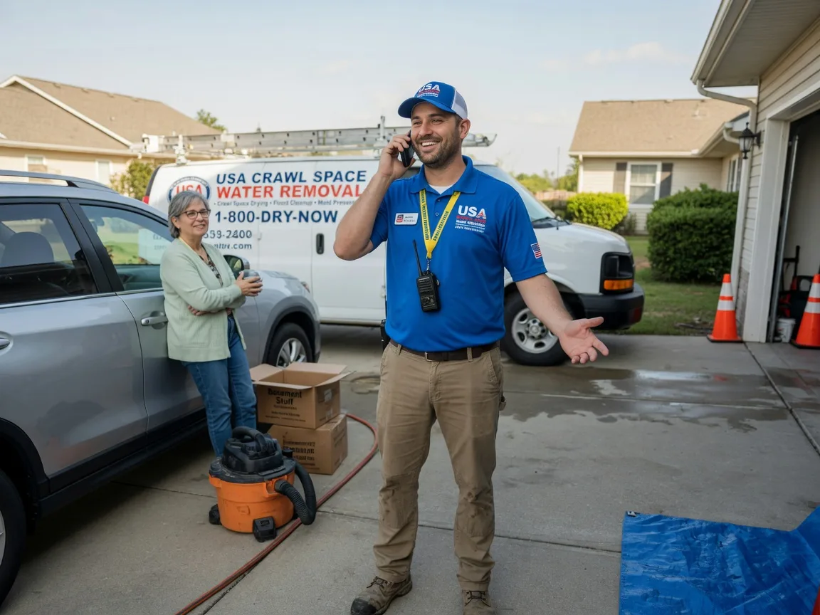 Crawl Space Water Removal Maryville, IL FAQs